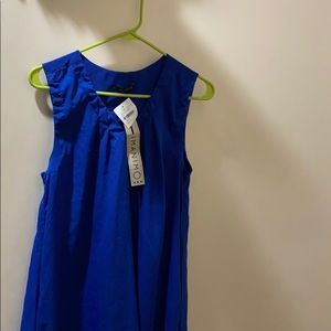 Blue dress